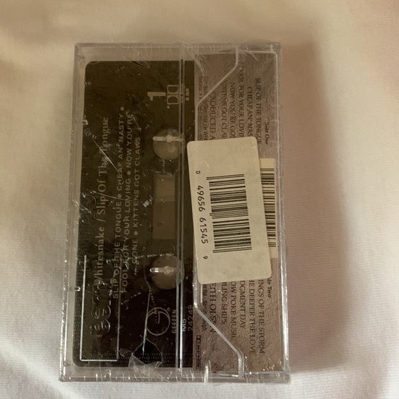 Whitesnake Slip Of The Tongue sealed Cassette - Picture 2 of 6